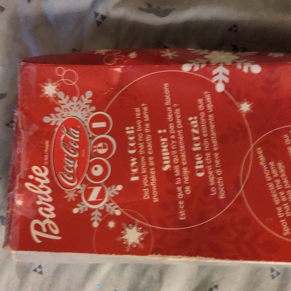 Coca Cola Noel Barbie Original Coca Cola Christmas Barbie - Picture 4 of 16